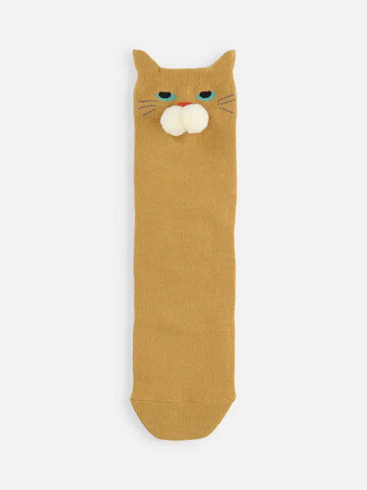 Tabio 021132451 Cat Bonten Short Socks