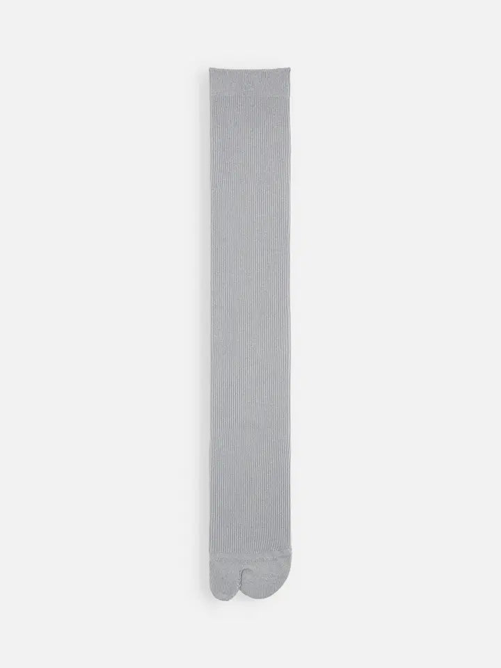 Tabio 021170005 Lamellibu tabi high socks Silver