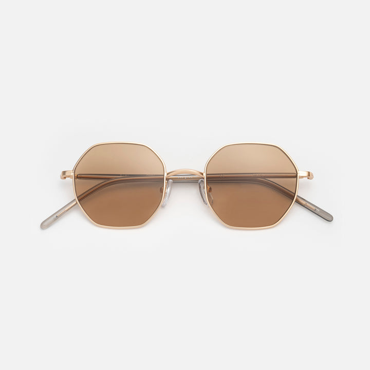 Ciqi Cheryl Sky Gray,  Brown Lens