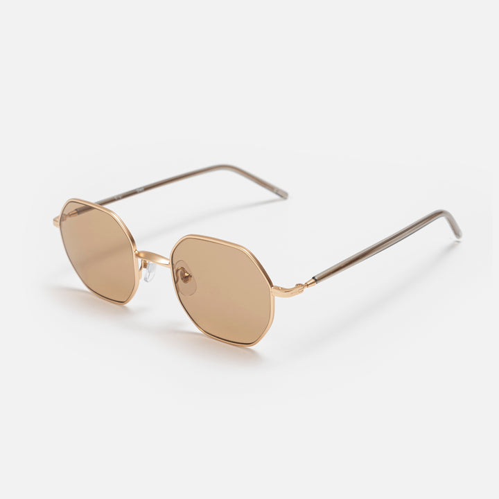 Ciqi Cheryl Sky Gray,  Brown Lens
