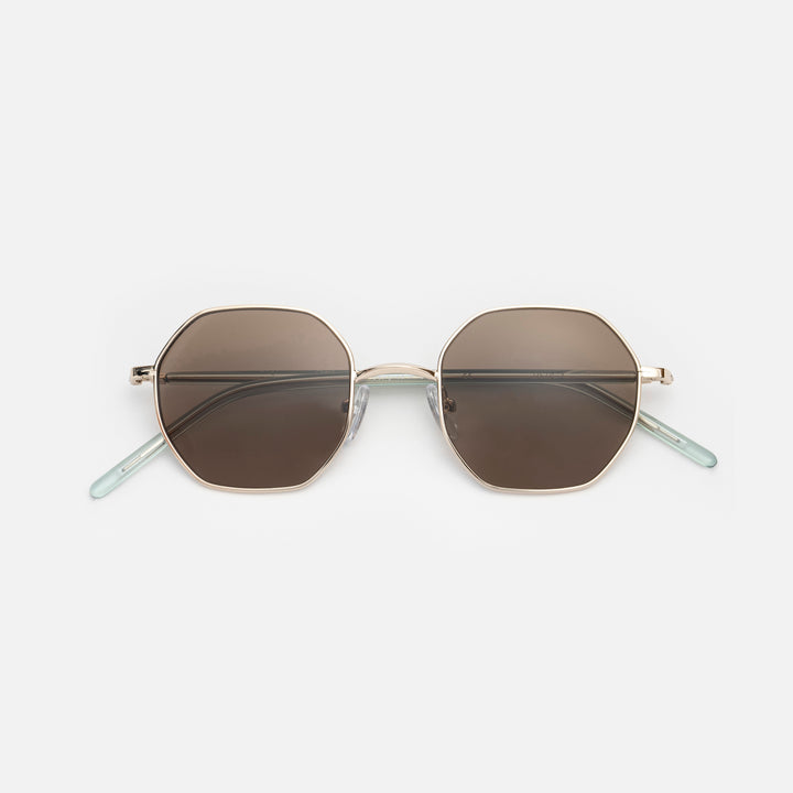 Ciqi Cheryl Sheer Green, Brown Lens