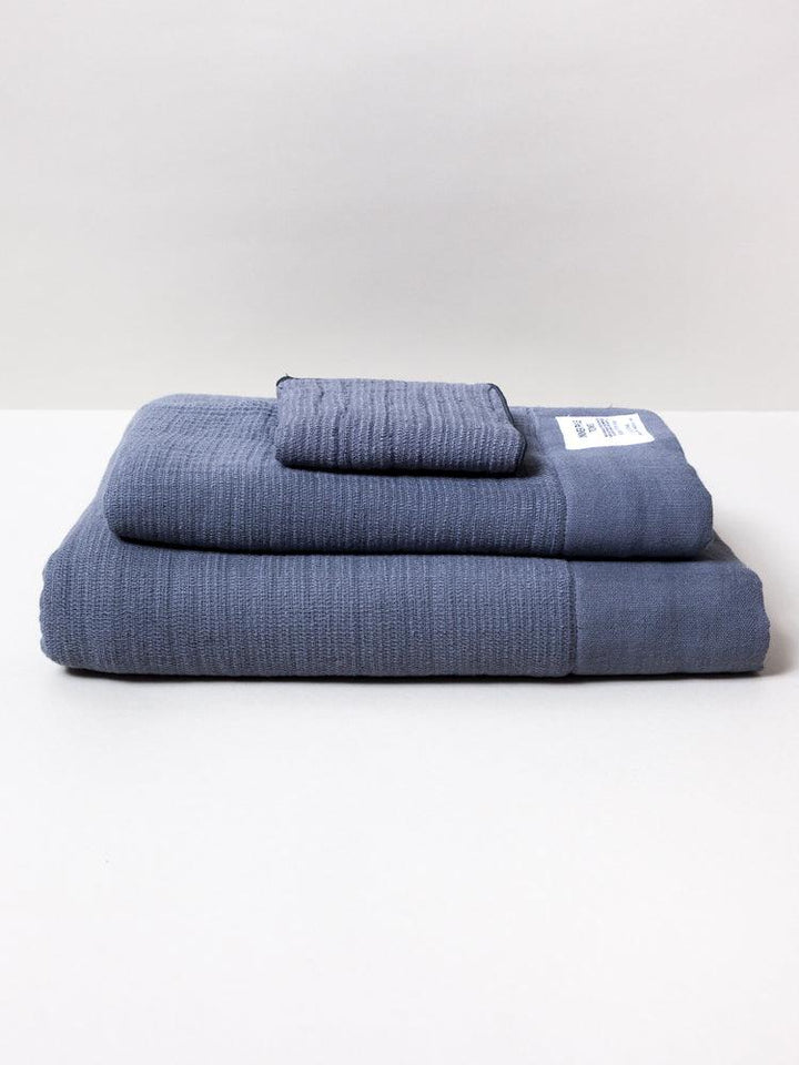 Inner Pile face towel CHARCOAL