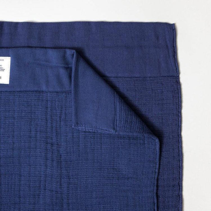 Inner Pile face towel NAVY
