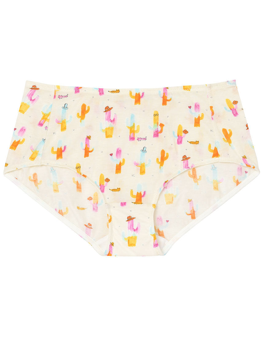 Tsumori Chisato Summer Arizona cactus panties cream