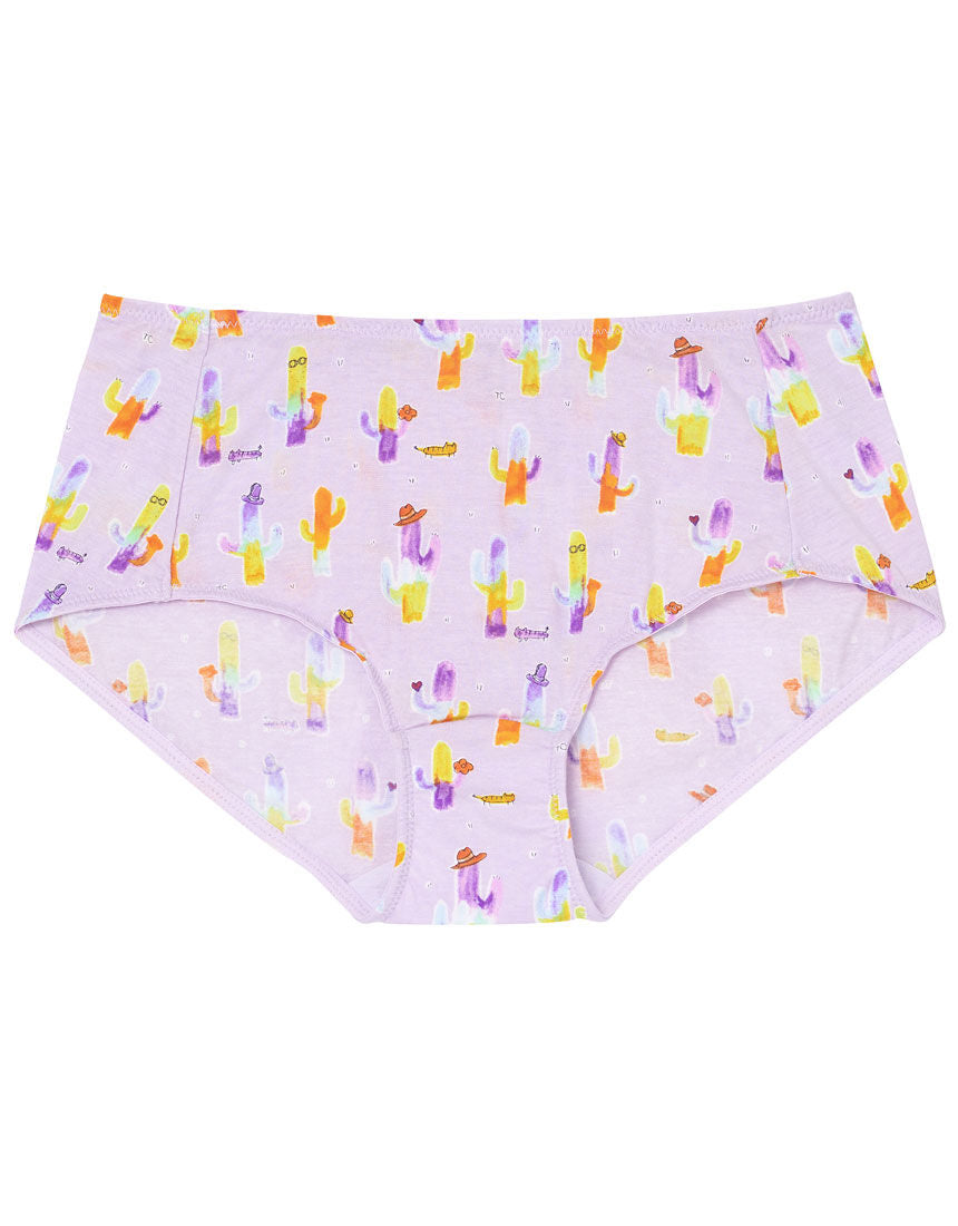 Tsumori Chisato Summer Arizona cactus panties lilac
