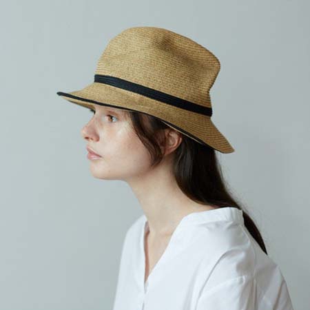 Boxed hat brim switch color line – Tonari shop