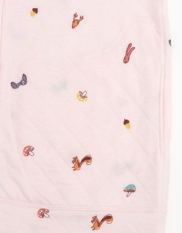 Tsumori Chisato Quilt pajama with animals print