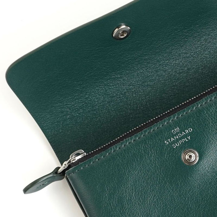 Standard Supply Pal Flap Wallet Dark Green