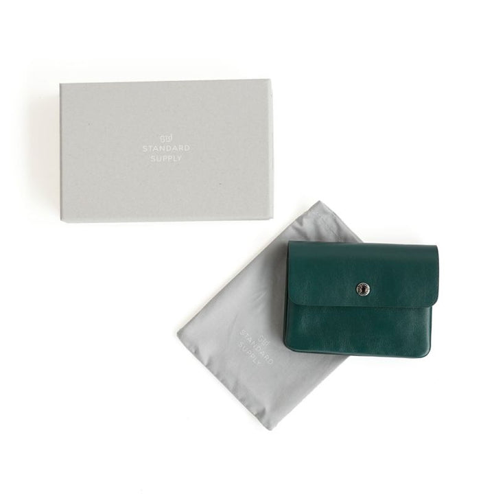 Standard Supply Pal Flap Wallet Dark Green