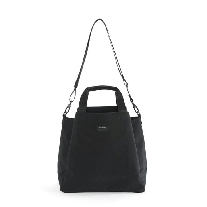 Standard Supply 2Way Fold Tote Black
