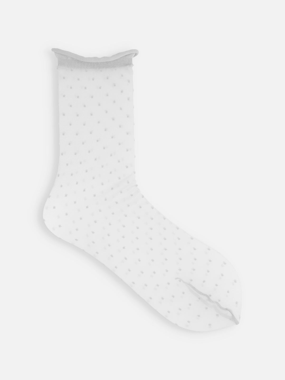 Tabio 01114-0490 Tulle Pin Dot Socks