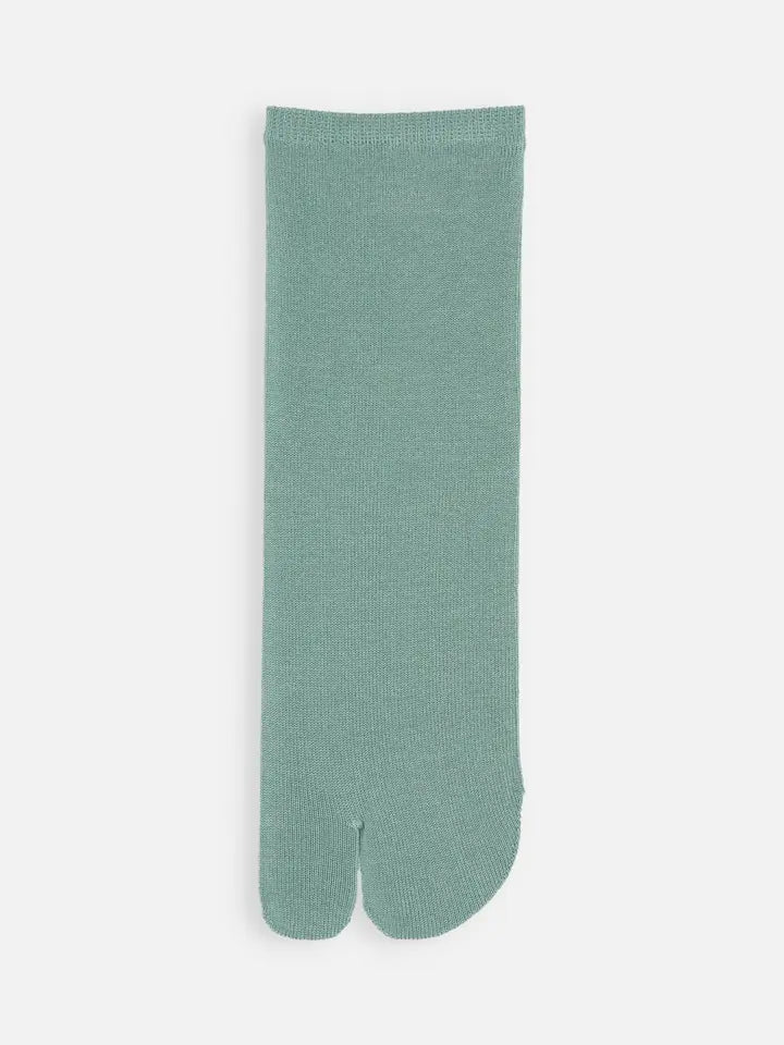 Tabio 021132293 Cotton tabi short socks Mint