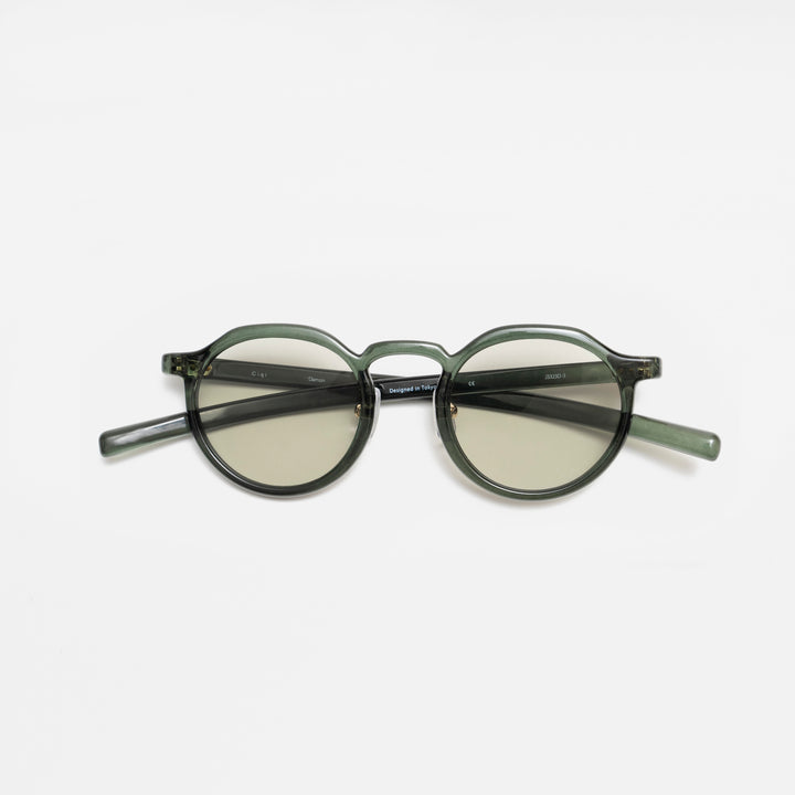 Damon Khaki - Light Gray Lens Sunglasses