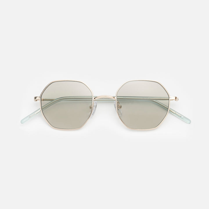 Cheryl Sheer Green - Light Gray Lens