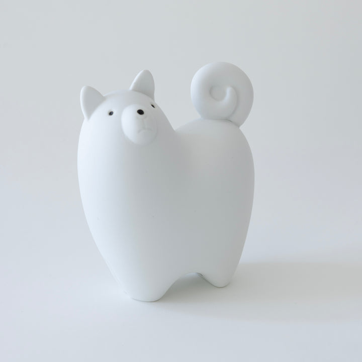 Kihara Porcelain Flat Shiba Large