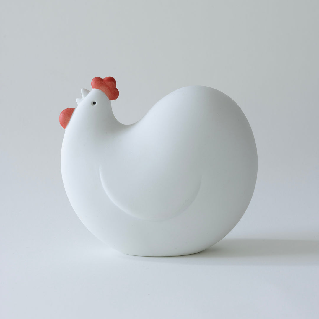 Kihara Porcelain Flat Chicken Small