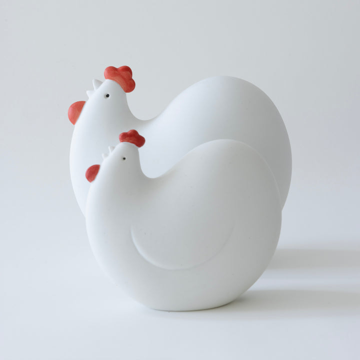 Kihara Porcelain Flat Chicken Large
