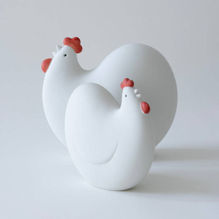 Kihara Porcelain Flat Chicken Large
