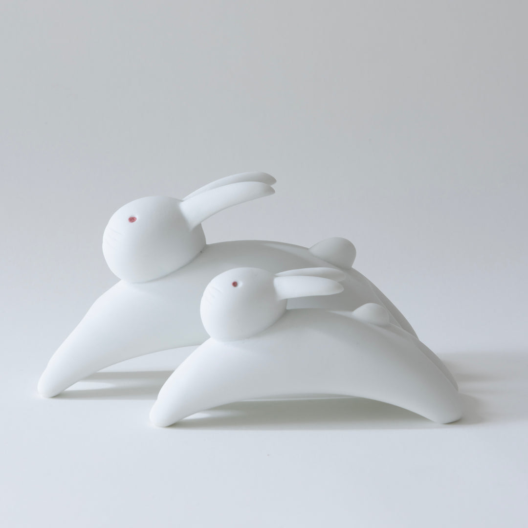 Kihara Porcelain Jumping Rabbit Large