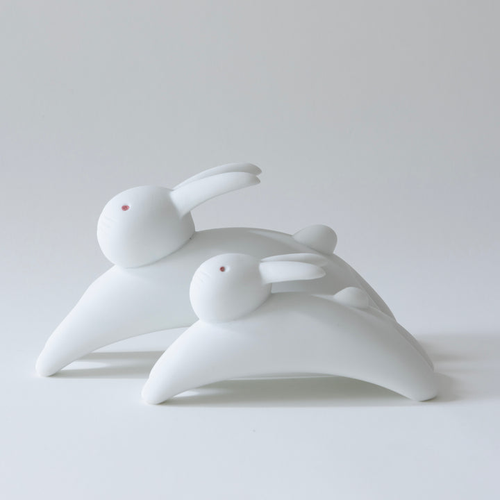 Kihara Porcelain Jumping Rabbit Large
