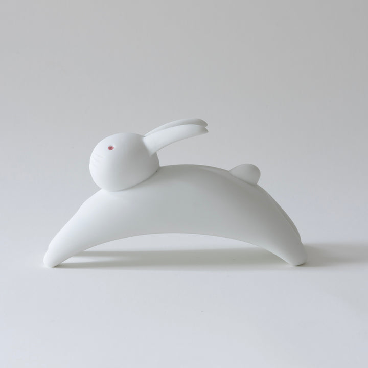 Kihara Porcelain Jumping Rabbit Large