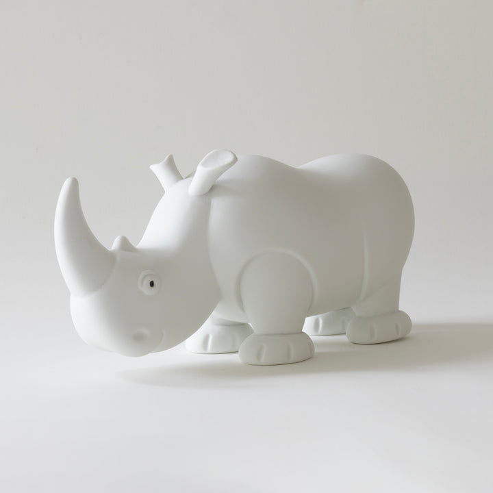 Kihara Porcelain Rhinoceros