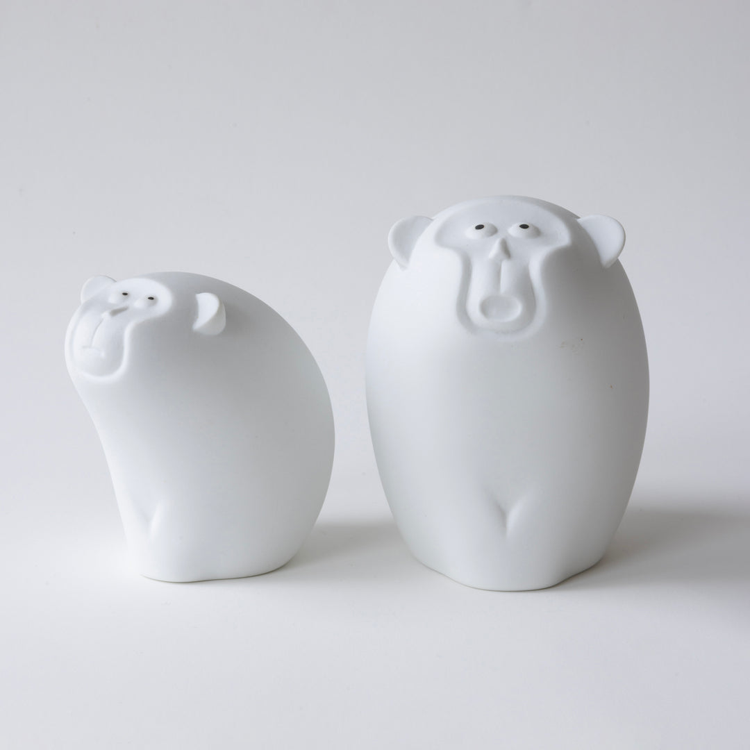 Kihara Porcelain Monkey Small