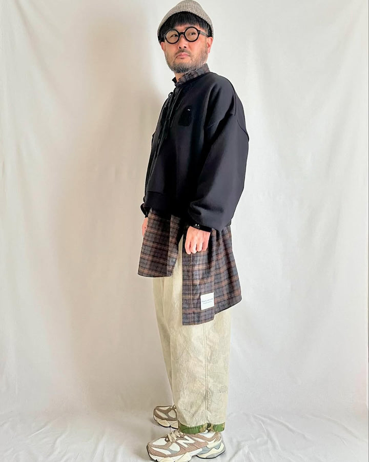 MOJA LAME RIBBON BIG PULLOVER
