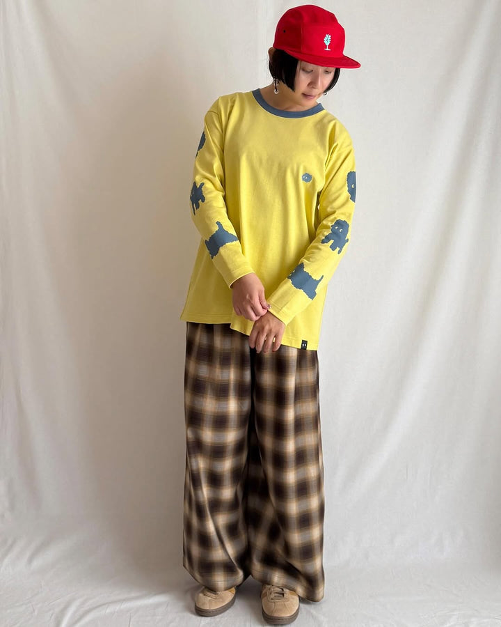 LITTLE MOJA LONG SLEEVES RINGER T