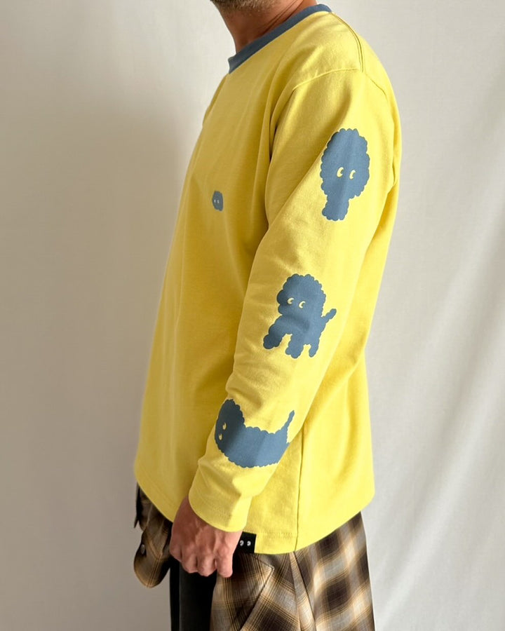 LITTLE MOJA LONG SLEEVES RINGER T