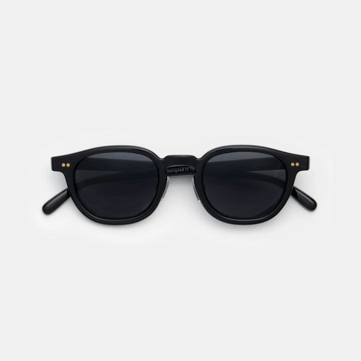 Ciqi Beck Black Sunglasses - Gray Lens