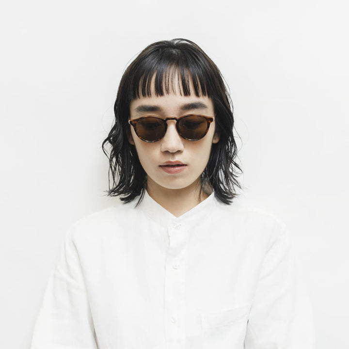 Ciqi Evans Debby Brown Sunglasses - Brown Lens