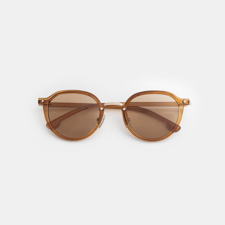 Ciqi Donny Orange Brown Sunglasses - Brown Lens