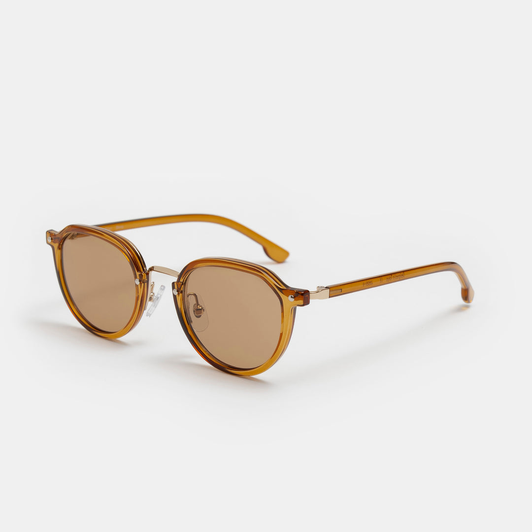 Ciqi Donny Orange Brown Sunglasses - Brown Lens