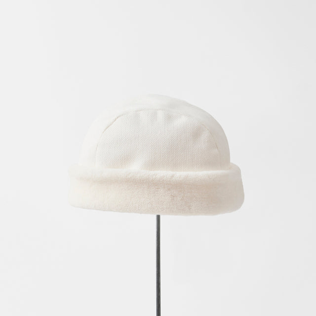 Mature Ha ECO-062WH hood cap herringbone