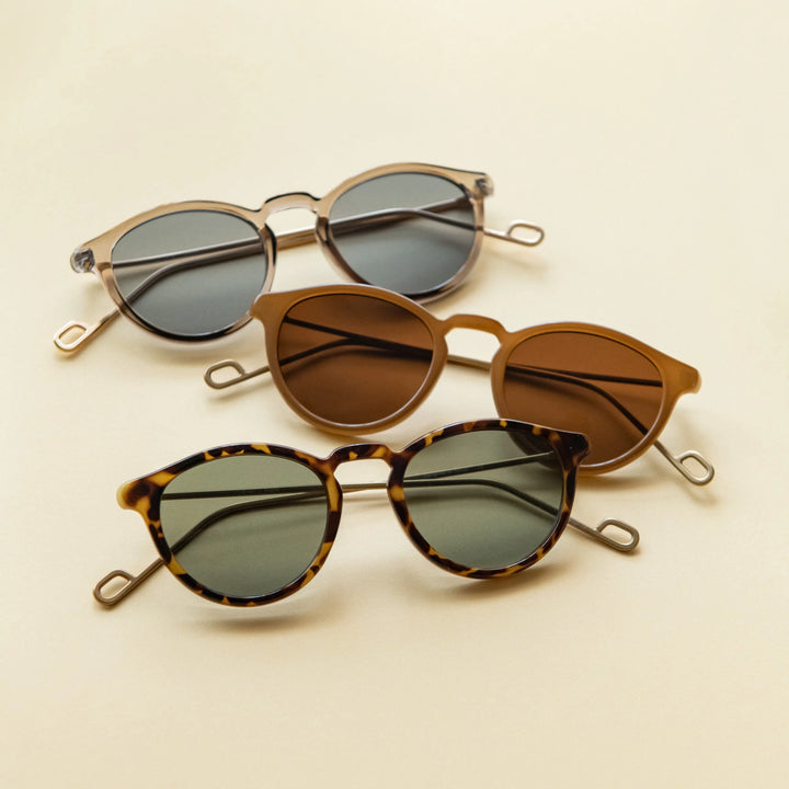 Ciqi Evans Sherbet Sunglasses - Gray Lens