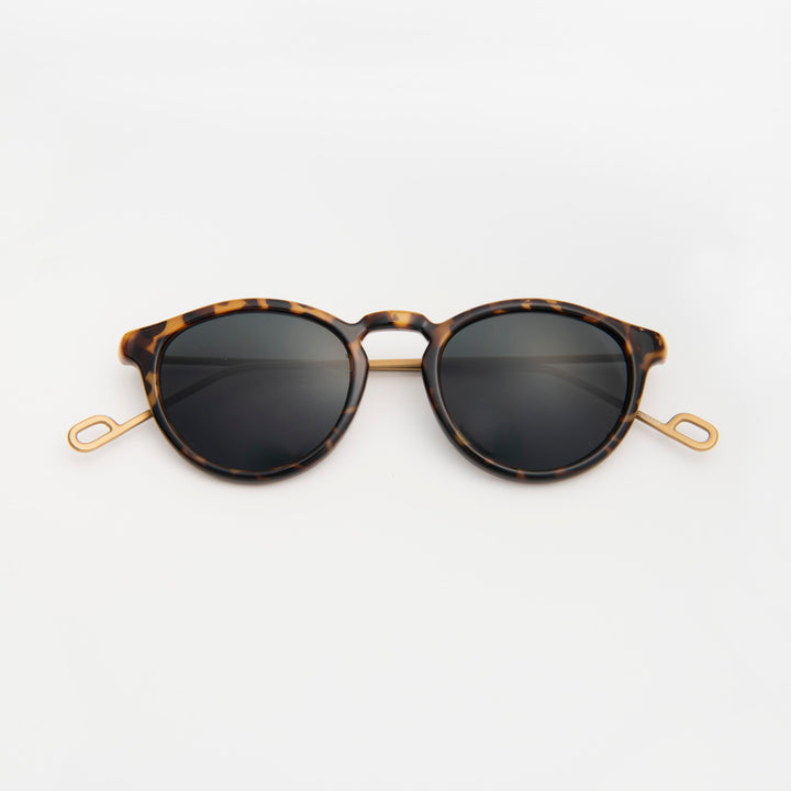 Ciqi Evans Stella Antique Sunglasses - Gray Lens