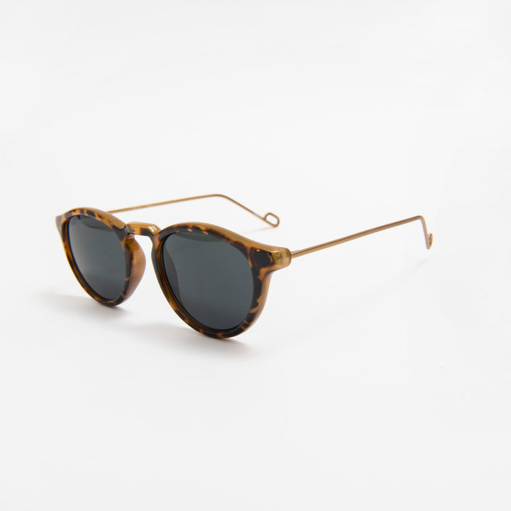 Ciqi Evans Stella Antique Sunglasses - Gray Lens