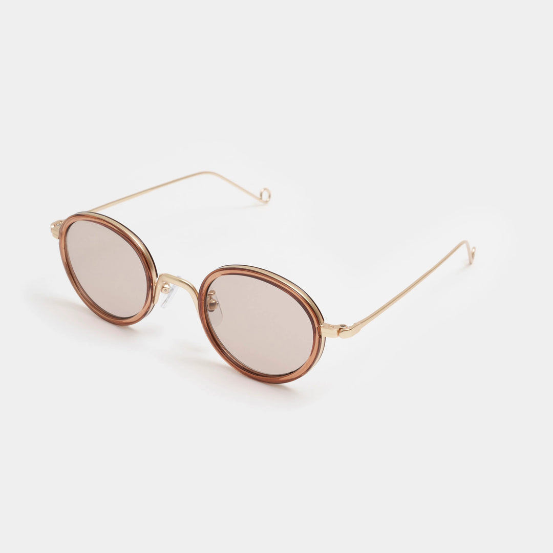 Ciqi Herbie Topaz Sunglasses - Brown Lens