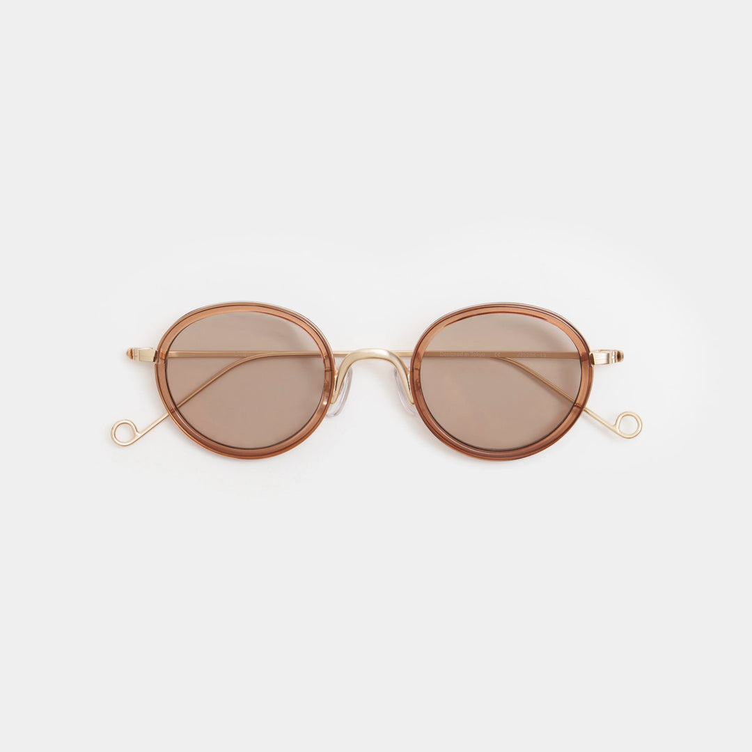 Ciqi Herbie Topaz Sunglasses - Brown Lens