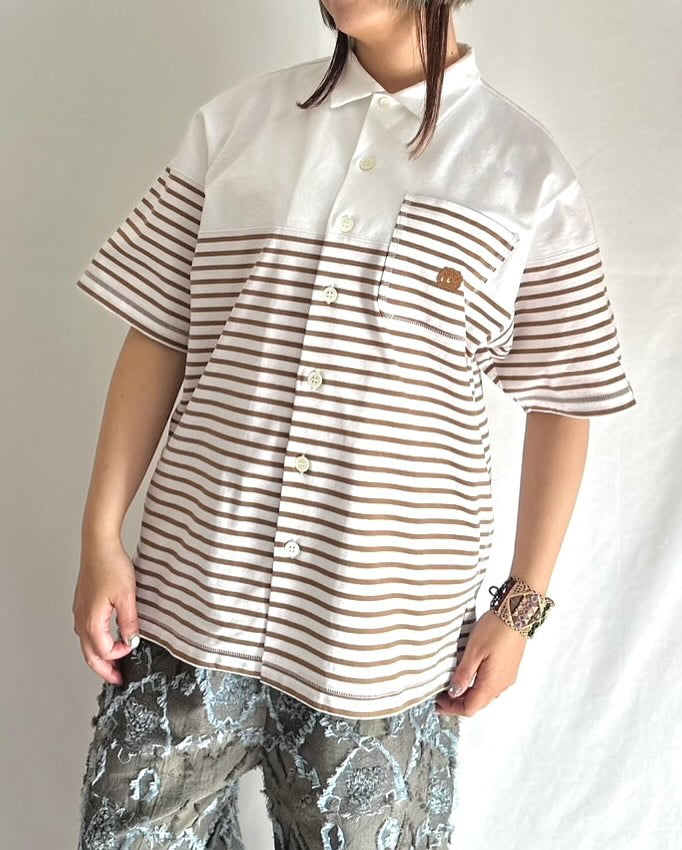 This is Not a Cat Striped Shirt
