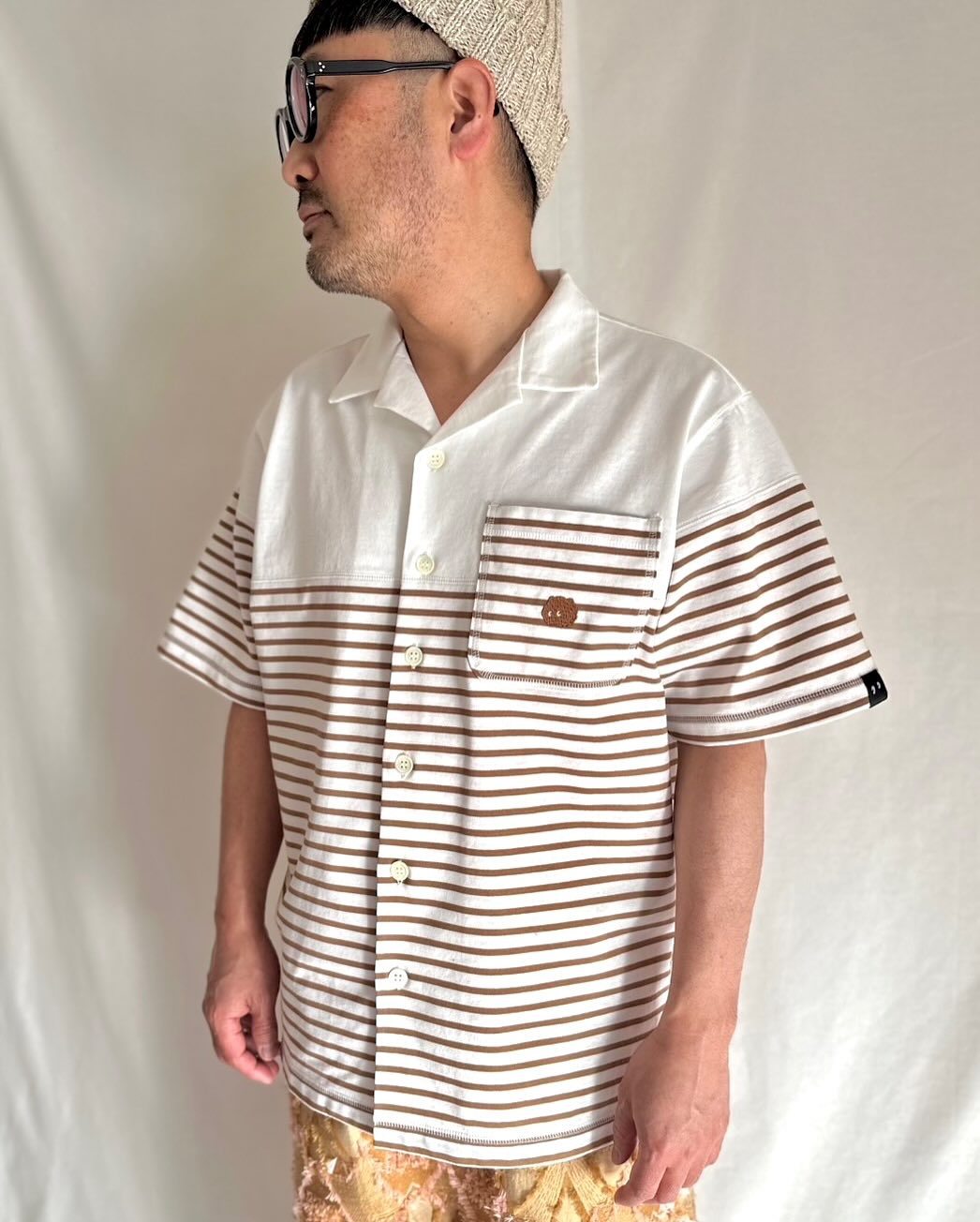 This is Not a Cat Striped Shirt