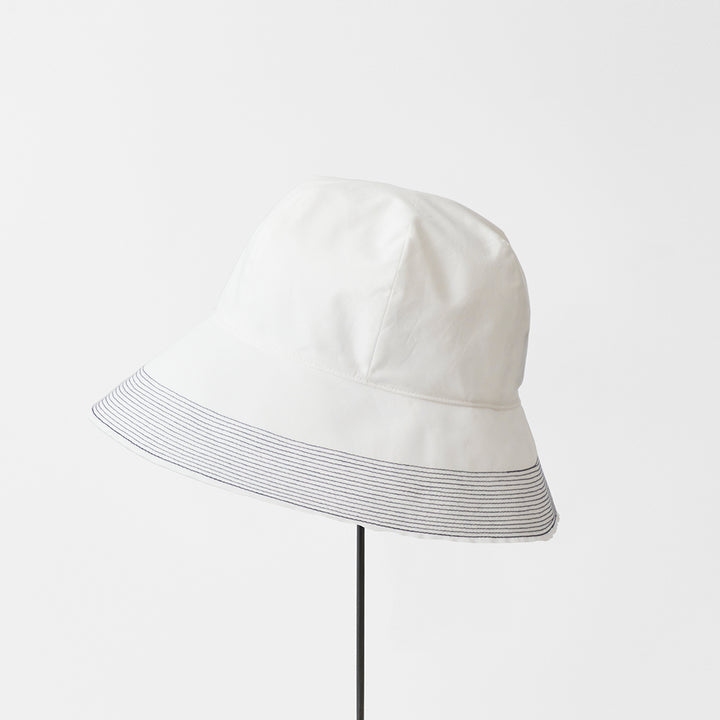 Mature Ha mas23-12 stitch hat WHITE