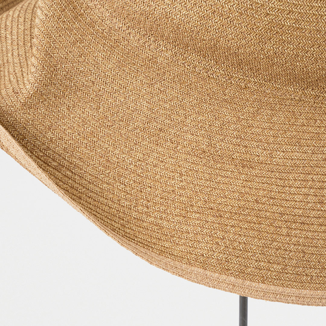 BOXED HAT 11cm brim switch color line edge