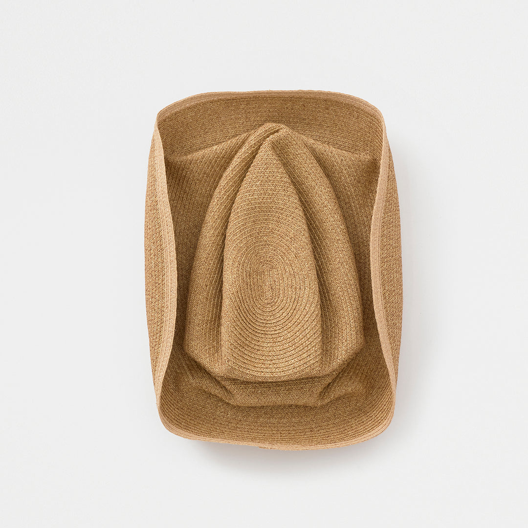 BOXED HAT 11cm brim switch color line edge