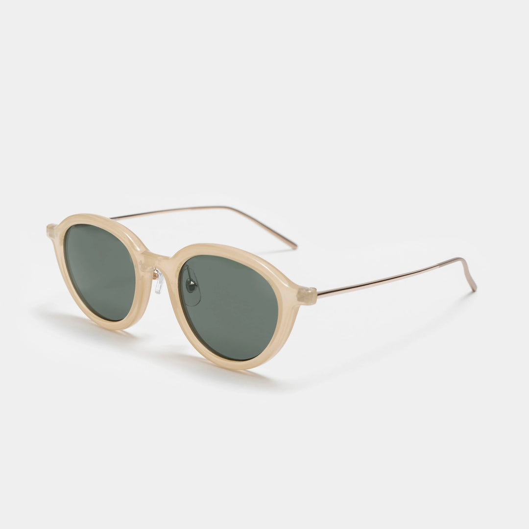 Ciqi 63767 Mills Medium Beige / Green Lens Sunglasses