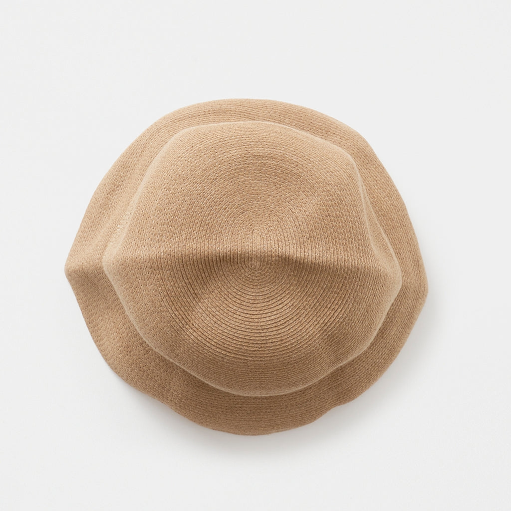 Water Repellent paper braid hat switch short brim - Natural