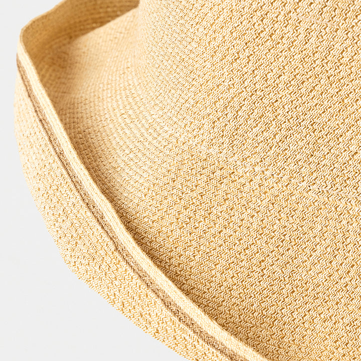 Water Repellent paper braid hat switch middle
