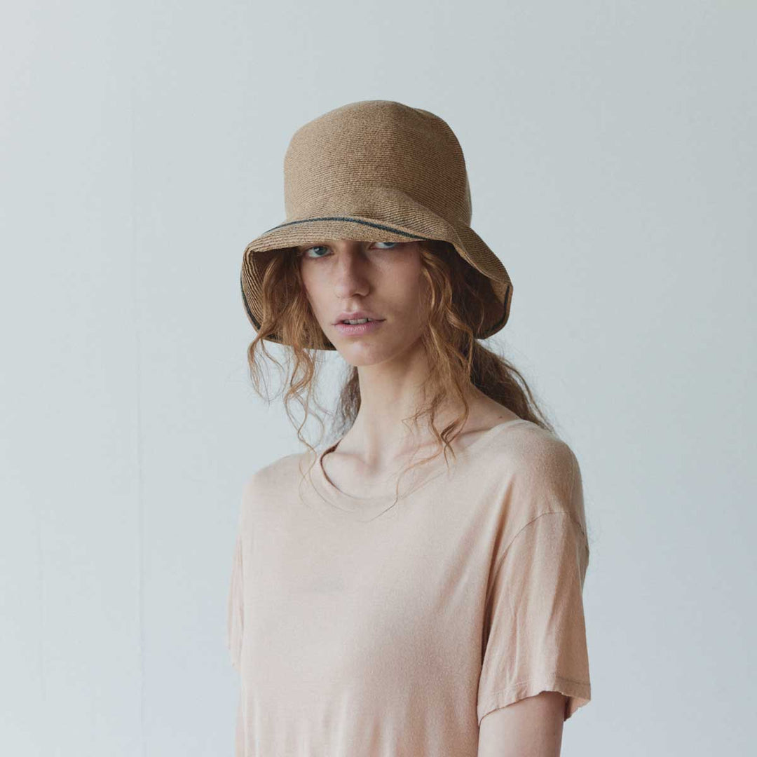 Water Repellent paper braid hat switch middle