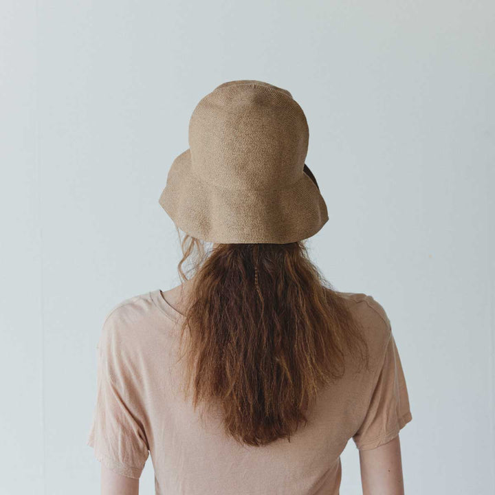 Water Repellent paper braid hat switch middle